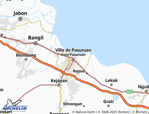 MICHELIN Mayangan map - ViaMichelin