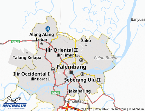 Mapa MICHELIN 8 Ilir - ViaMichelin