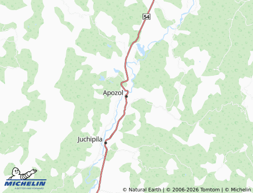 MICHELIN-Landkarte Apozol - ViaMichelin