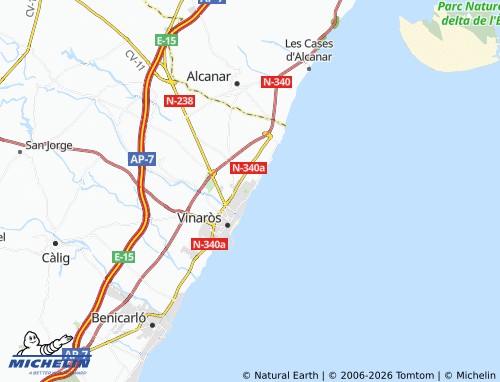 Mappa MICHELIN Saldonar - ViaMichelin