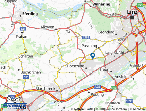 MICHELIN Oberbuch map ViaMichelin