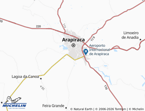 Mapa MICHELIN João Paulo II - ViaMichelin