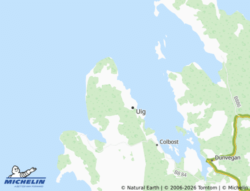 Carte MICHELIN Borreraig - ViaMichelin