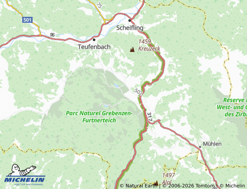 MICHELIN-Landkarte Baierdorf - ViaMichelin