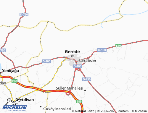 Mappa MICHELIN Demirciler - ViaMichelin