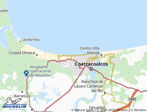 MICHELIN Playa de Oro map - ViaMichelin