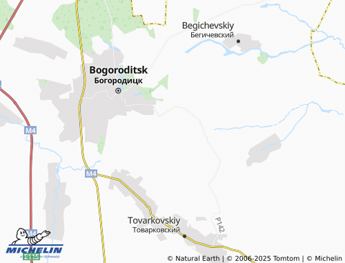 MICHELIN Zhdanka map - ViaMichelin