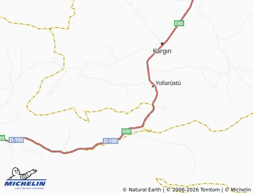 MICHELIN Balyayla map - ViaMichelin