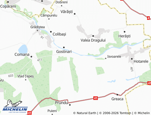 Mappa MICHELIN Mironești - ViaMichelin