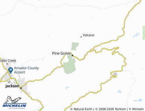 Mappa MICHELIN Pine Grove - ViaMichelin