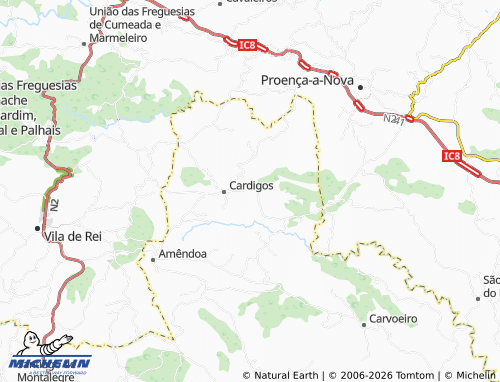 Mapa MICHELIN Roda - ViaMichelin