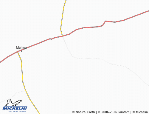 MICHELIN Bhasawar map - ViaMichelin