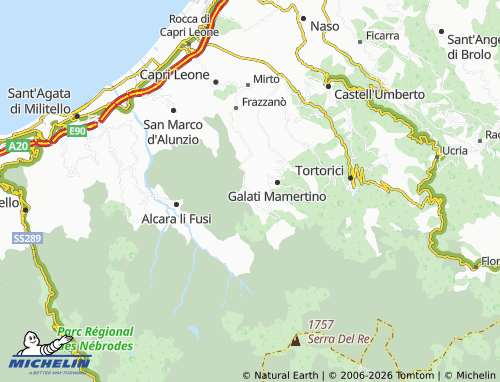 MICHELIN Longi map - ViaMichelin