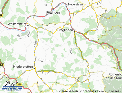 MICHELIN Oberndorf map - ViaMichelin