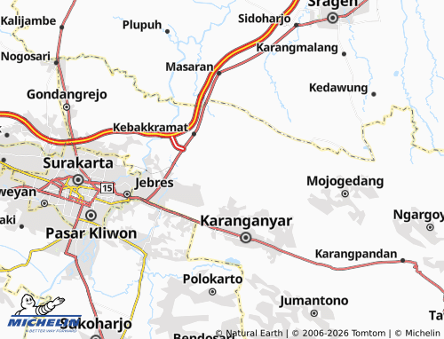MICHELIN Alastuwo map - ViaMichelin
