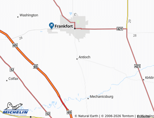 Mappa MICHELIN Antioch - ViaMichelin