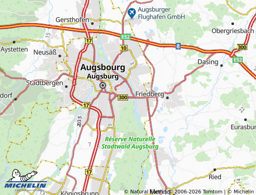 MICHELIN Spickel-Herrenbach map - ViaMichelin