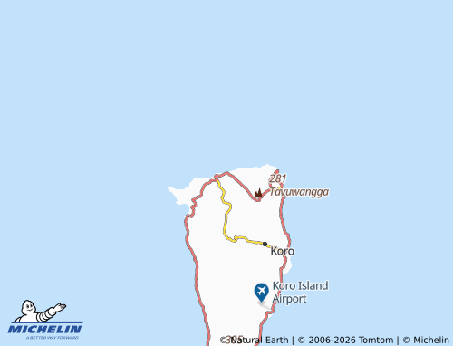 MICHELIN-Landkarte Vatulele - ViaMichelin