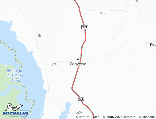 Mappa MICHELIN Converse - ViaMichelin