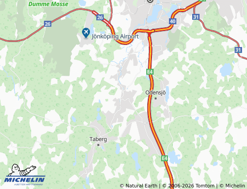 Carte MICHELIN Norrahammar - ViaMichelin