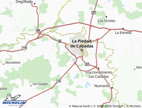 Mappa MICHELIN Insurgentes - ViaMichelin