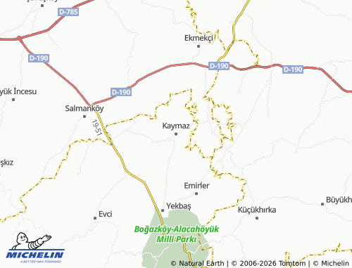 Mappa MICHELIN Kaymaz - ViaMichelin