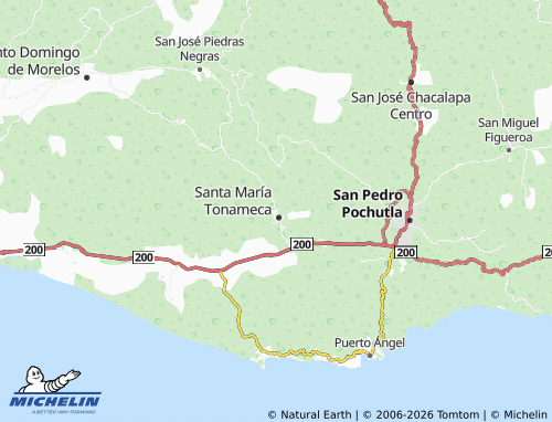 Mappa MICHELIN Nativitas, Villa de Etla - ViaMichelin