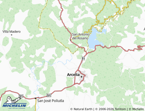 MICHELIN La Monta map - ViaMichelin