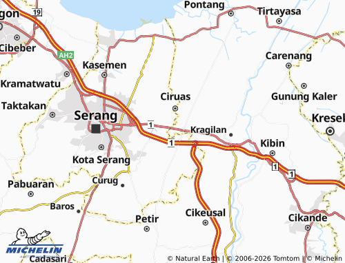 Mapa MICHELIN Pelawad - ViaMichelin