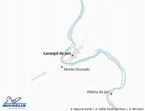 Mappa MICHELIN Laranjal do Jari - ViaMichelin