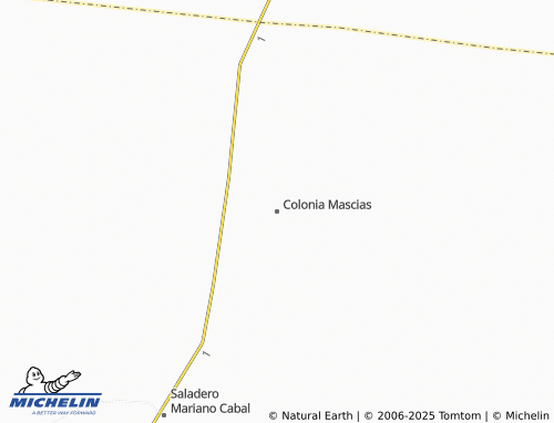 MICHELIN Colonia Mascias map - ViaMichelin