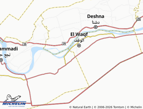 Mapa MICHELIN al-Samaynah - ViaMichelin