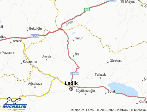 Mappa MICHELIN İbi - ViaMichelin