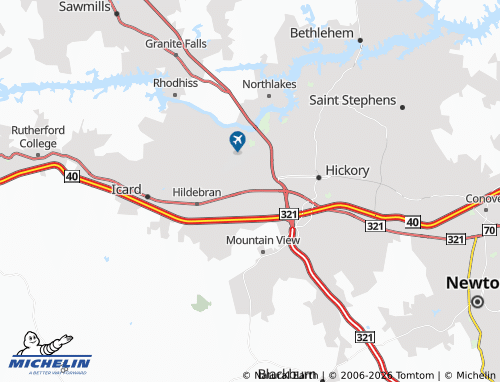 Carte MICHELIN Long View - ViaMichelin