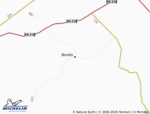 Mappa MICHELIN Bonito - ViaMichelin