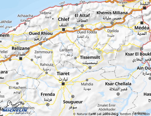 MICHELIN li-Rajm map - ViaMichelin