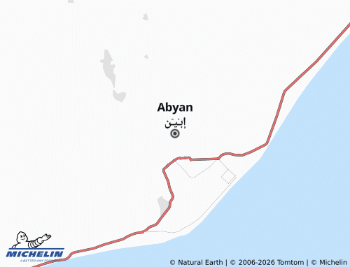 MICHELIN-Landkarte Abyan - ViaMichelin
