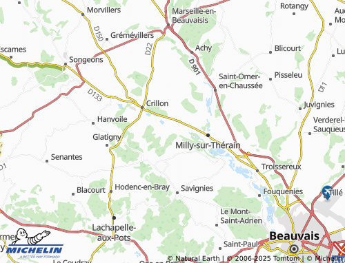 MICHELIN La Motte map - ViaMichelin