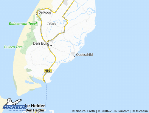 Mapa MICHELIN Oudeschild - ViaMichelin
