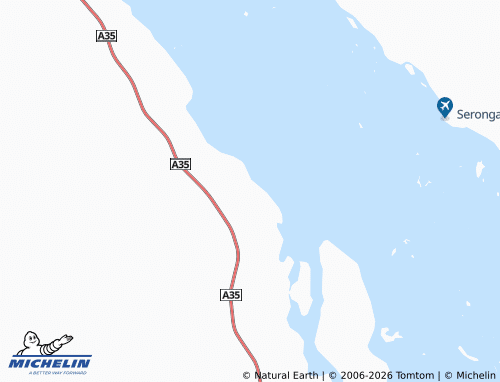 MICHELIN Ikoga map - ViaMichelin
