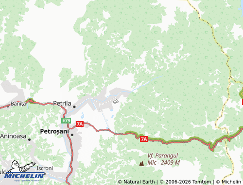 Mapa MICHELIN Cimpa - ViaMichelin