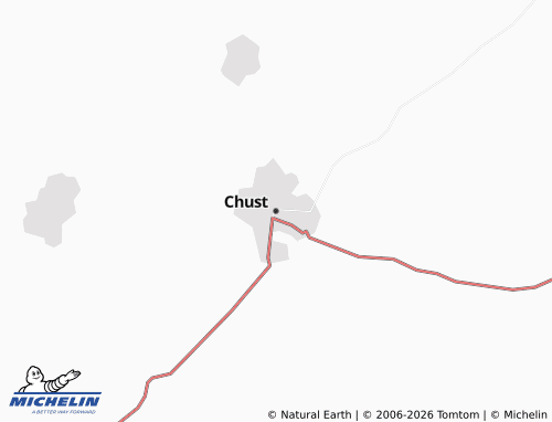 MICHELIN Chust map - ViaMichelin