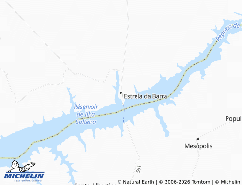 Mapa MICHELIN Estrela da Barra - ViaMichelin