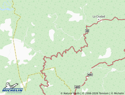 Mapa MICHELIN La Mesa de los Negros - ViaMichelin