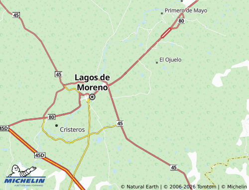 Mapa MICHELIN El Tepetate - ViaMichelin