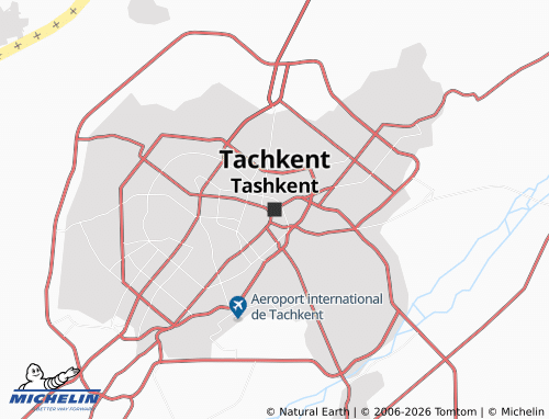 Kaart MICHELIN Tasjkent - ViaMichelin