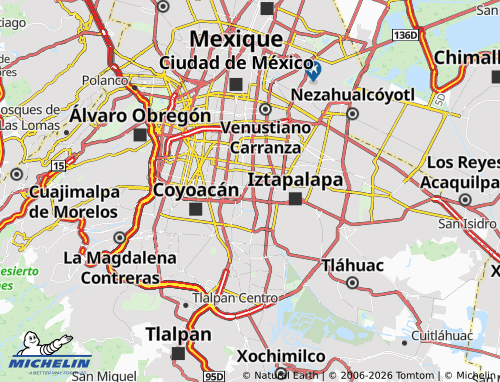 Kaart MICHELIN Unidad Modelo - ViaMichelin