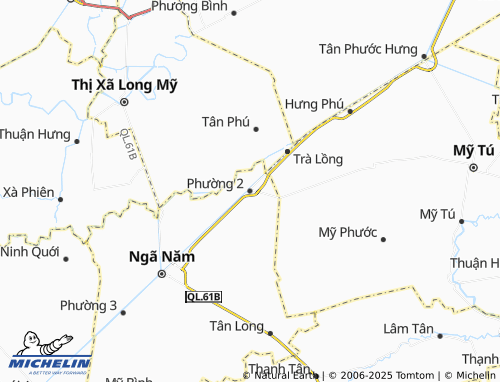 MICHELIN-Landkarte Phường 2 - ViaMichelin