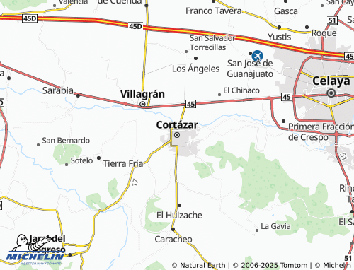 Mappa MICHELIN Cortázar - ViaMichelin