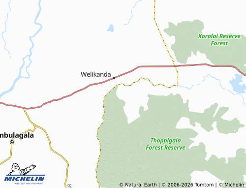 Mappa MICHELIN Kallichchai - ViaMichelin